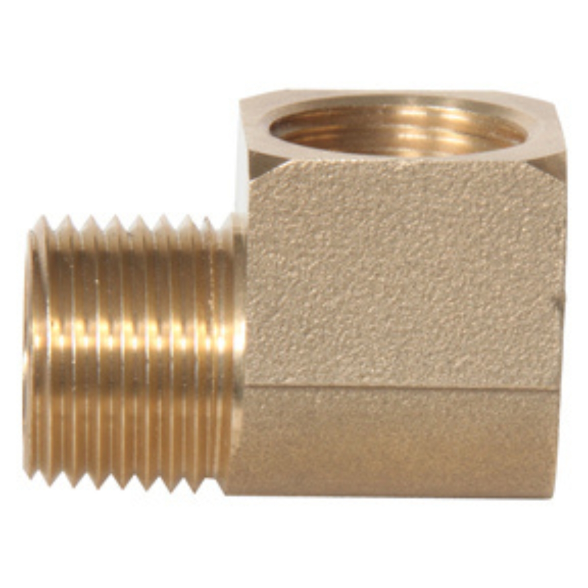 Brass 90 Degree Street Elbow  3/4 MPT x 3/4 FPT