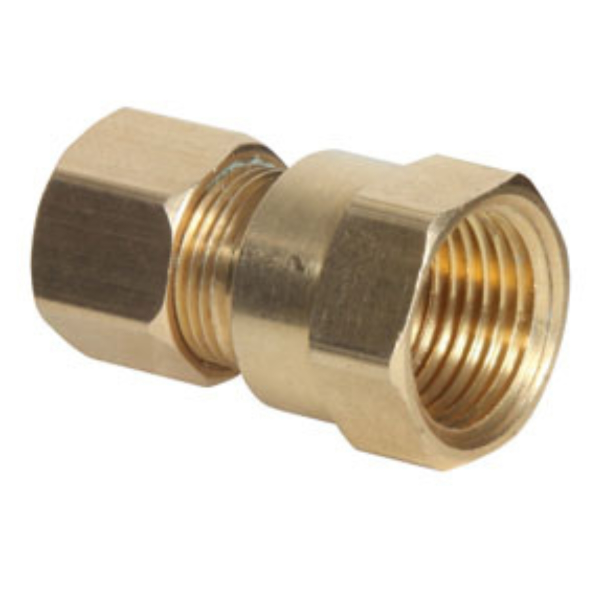Brass Adapter                1/4 OD Tube x 1/4 FPT 