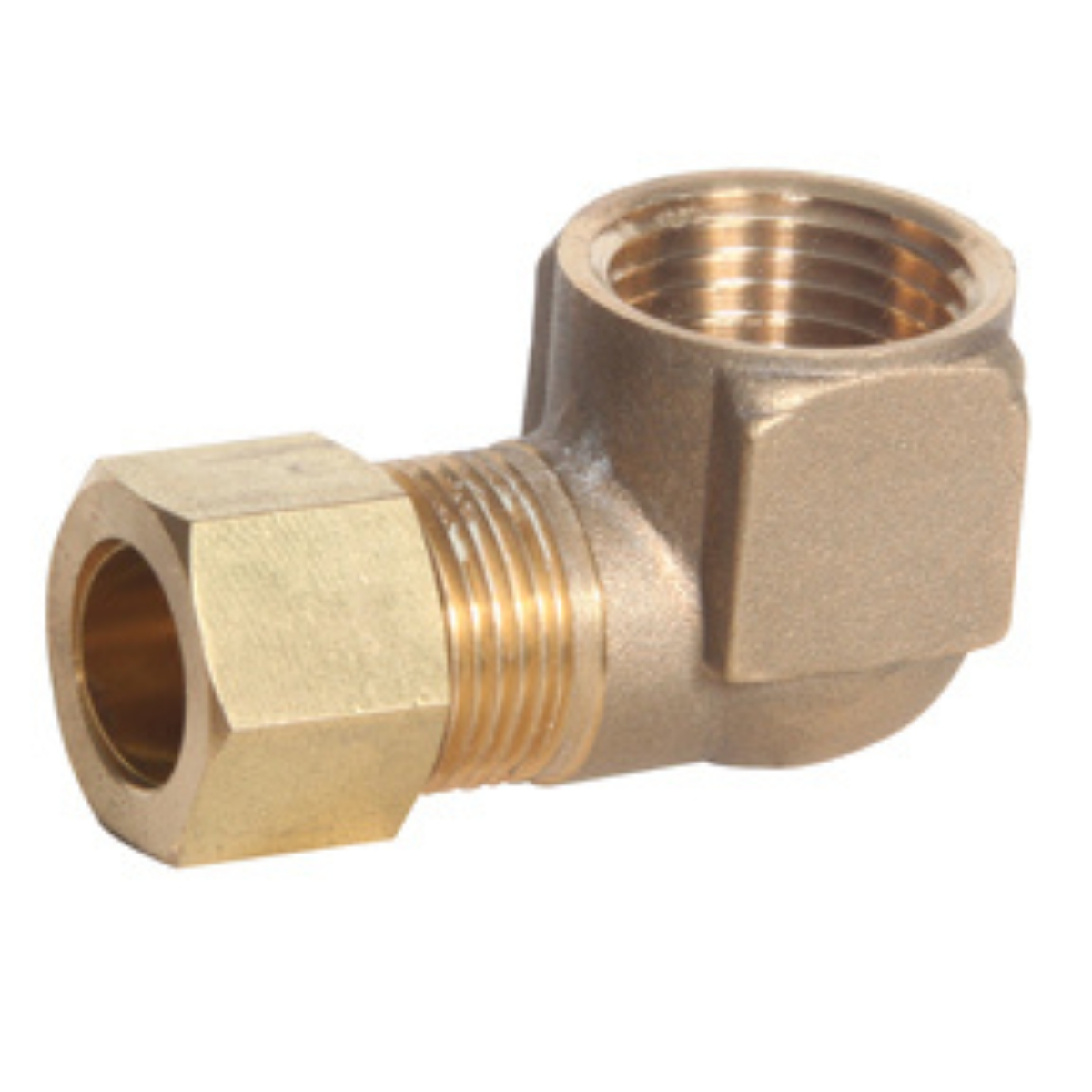 Brass 90 Degree Elbow        3/4 OD Tube x 3/4 FPT