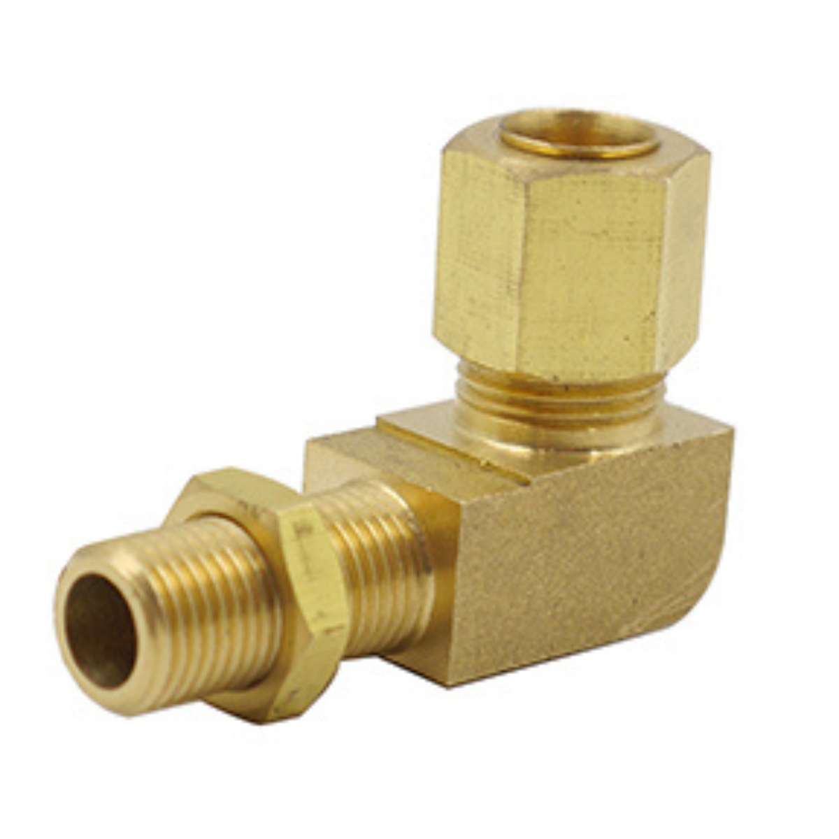 Brass Elbow Fitting   w/Schrader Valve