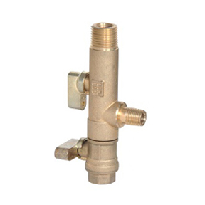 Brass Self Cleaning Valve    1/2 MPT x 1/4 MPT
