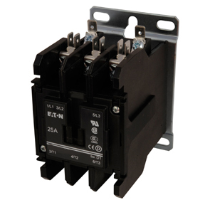 Contactor w/Coil (DP) 120V 25 Amps