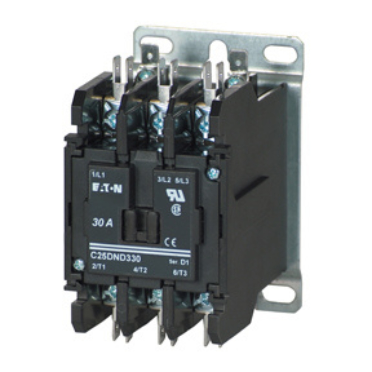 Contactor w/Coil (DP) 120V 30 Amps