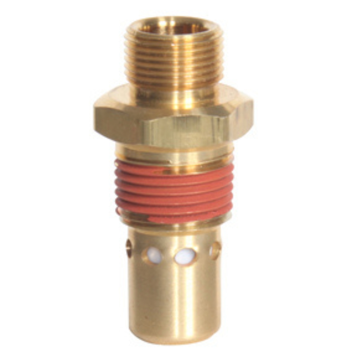 3/8 x 3/8 In-Tank Check Valve  Compression Inlet x MPT Outlet