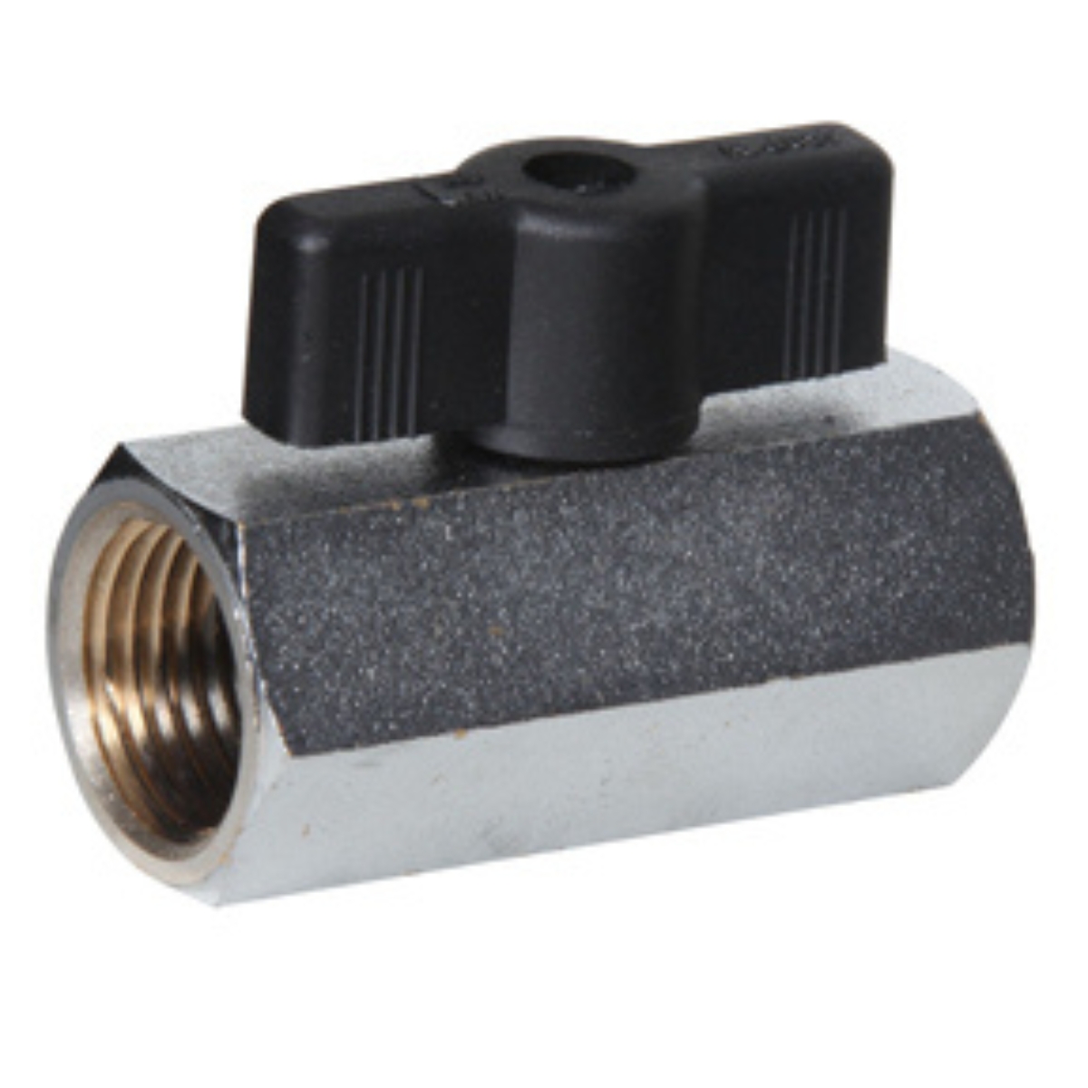 1/2 FPT Mini Brass Ball Valve  w/T-Handle 450 PSI CWP