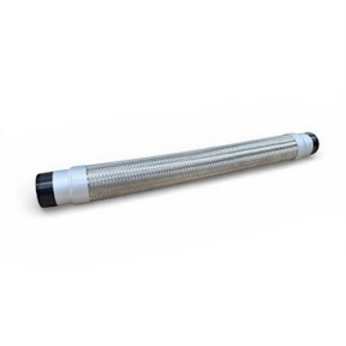 1" MPT x 12" Flex Metal Hose w/CS Fittings High Temp