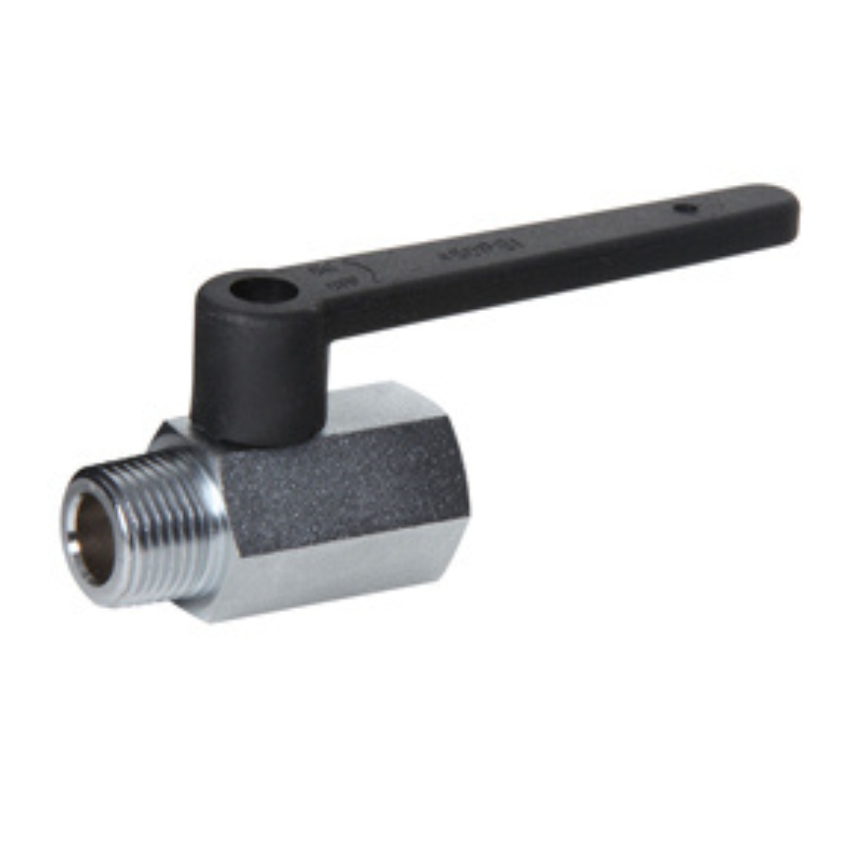 Mini Brass Ball Valve        1/4 MPT x FPT  Lever Handle 