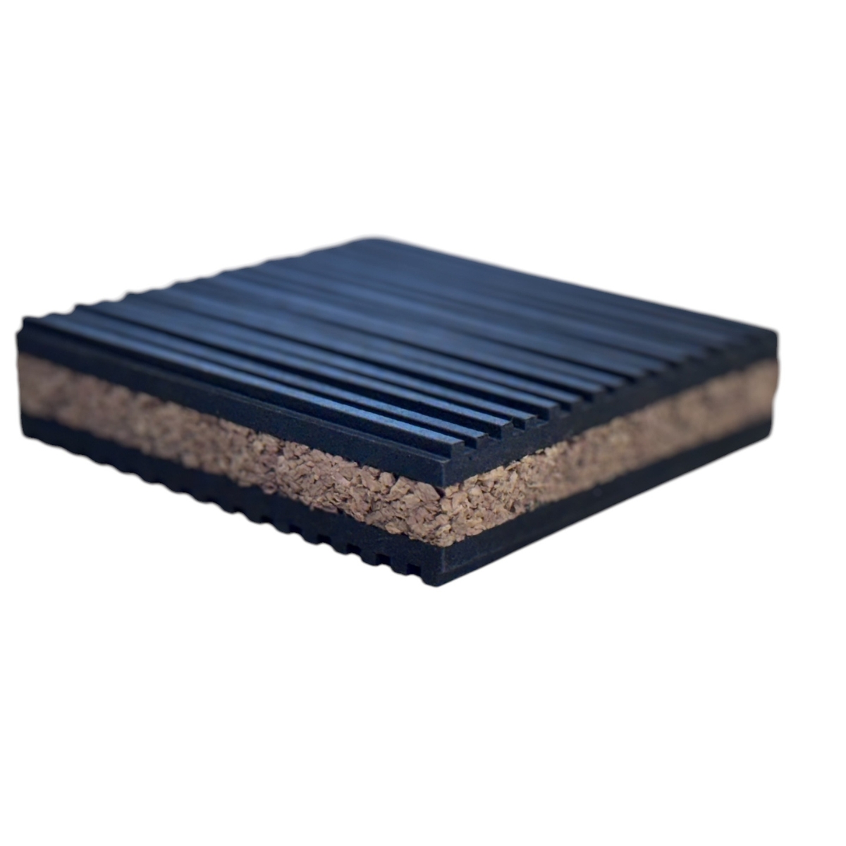4" x 4" Cork/Rubber Vibration Pad