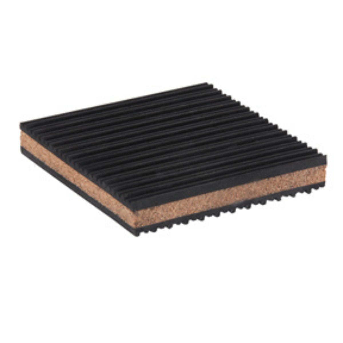 6" x 6" Cork/Rubber Vibration Pad