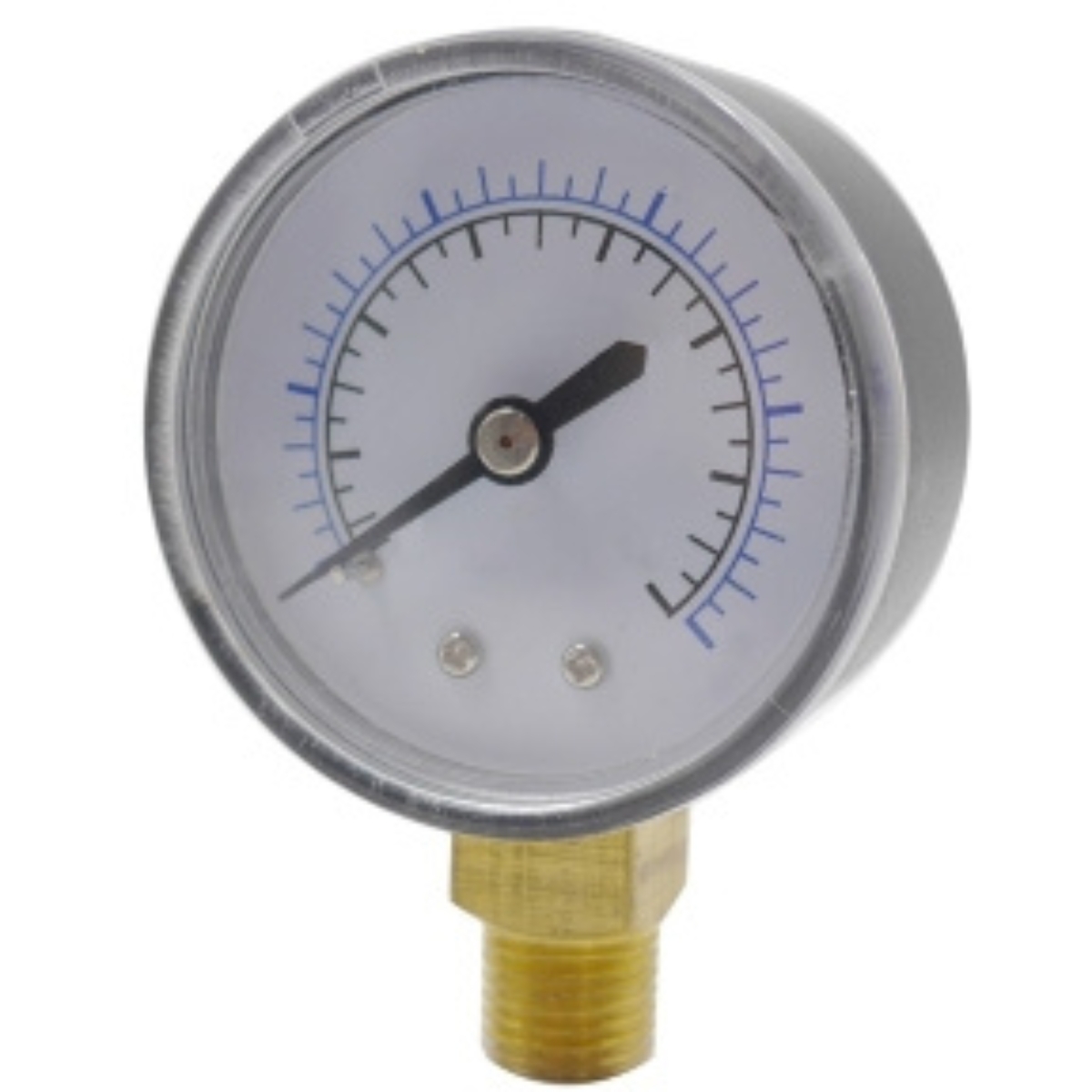 2" Dry Gauge ABS Case         0-160 PSI Lower Mount 1/4 MPT