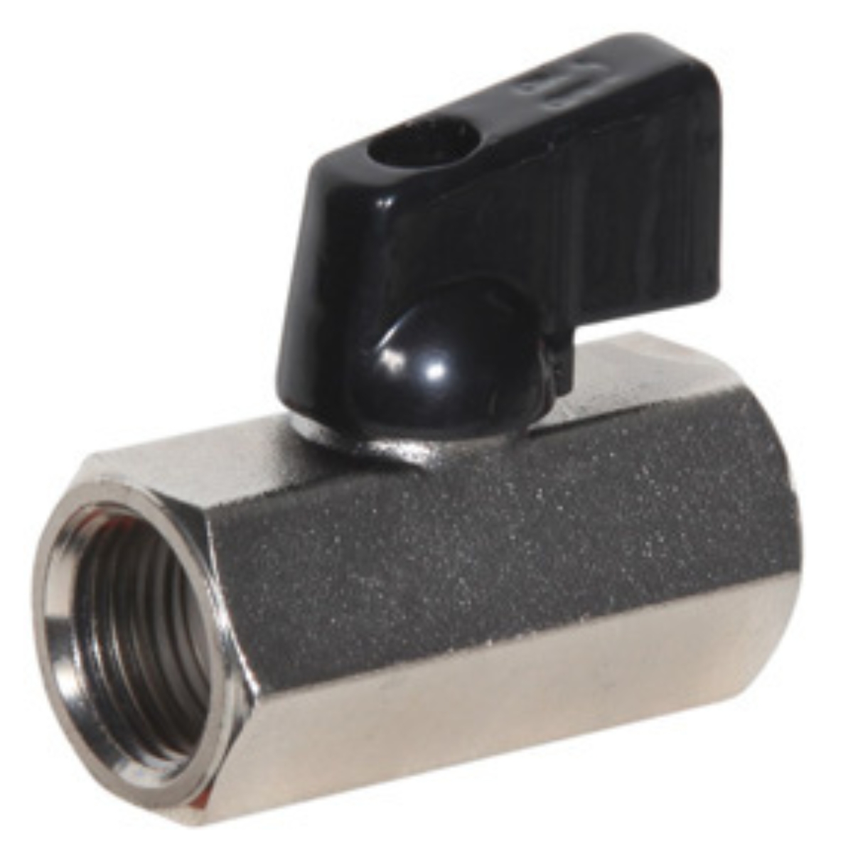 1/8 FPT Mini Brass Ball Valve   600 PSI CWP