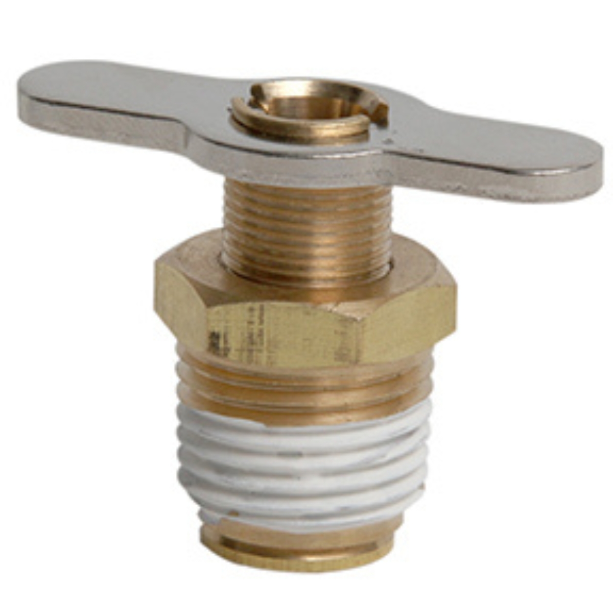 Drain Cock with External Seat 1/8 MPT  200 PSI 
