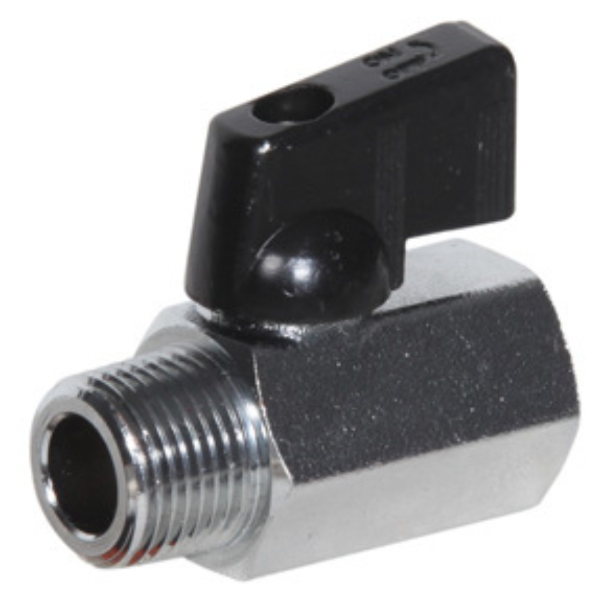 Mini Brass Ball Valve  1/8 MPT x FPT  600 PSI CWP