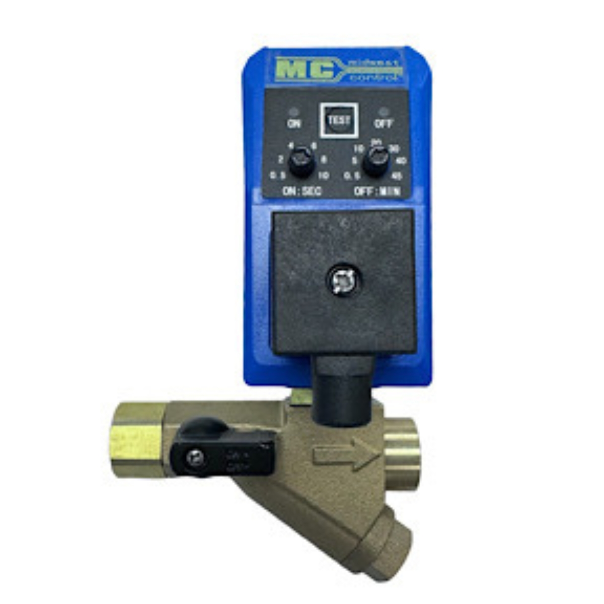 1/4 FPT Condensate Timer Drain  w/Integrated Shut-off Strainer 