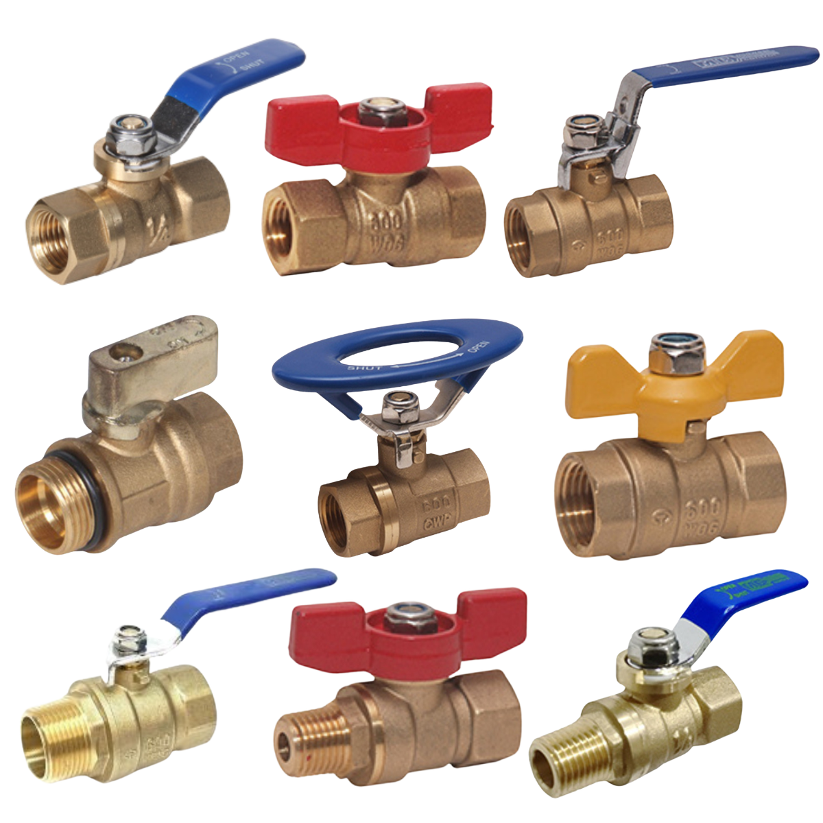 Economy Series Brass Ball Valves
