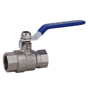 1&quot; FPT Nickel-Plated Brass
Ball Valve 600 PSI