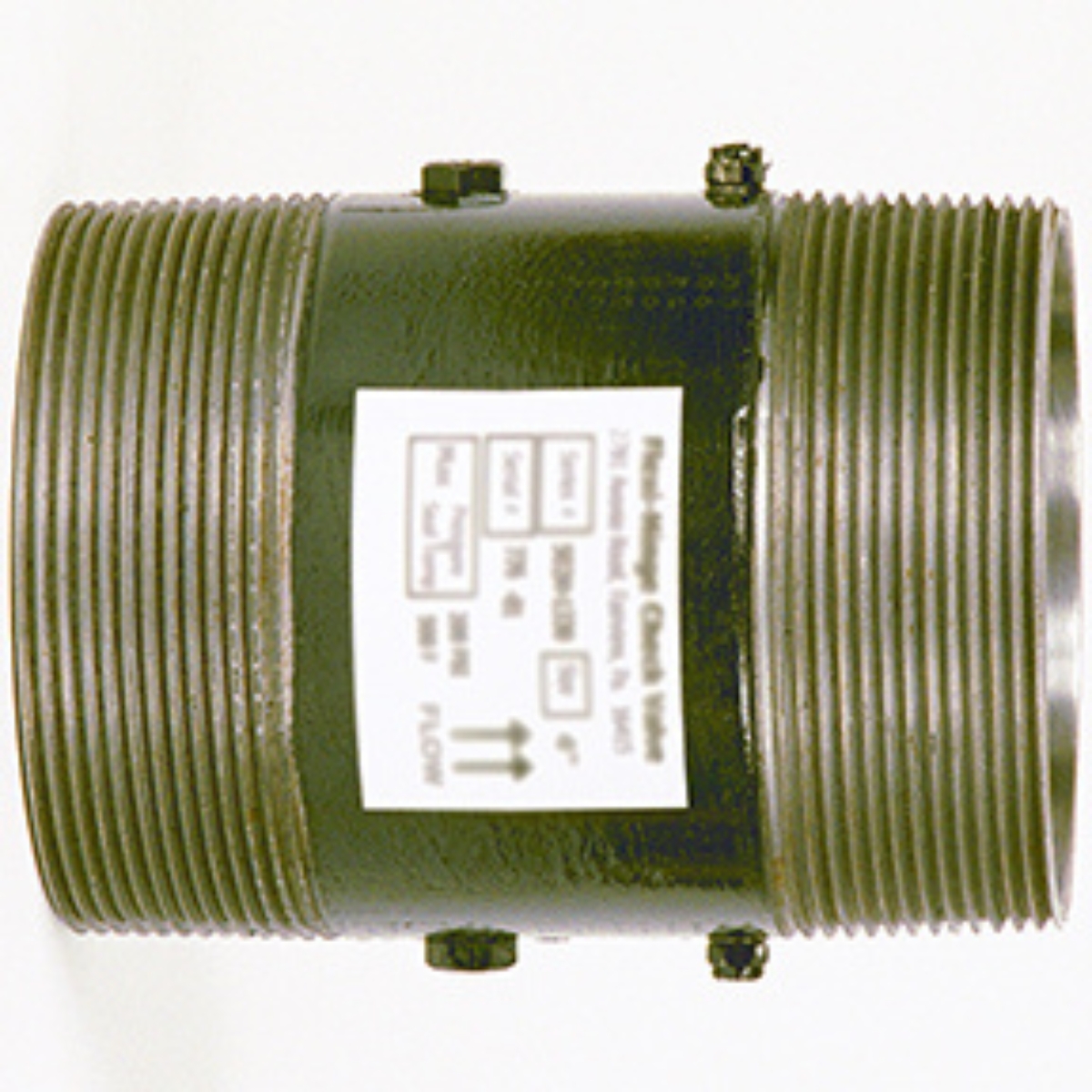 1" Check Valve Carbon Steel Body/Alum. Internals/Buna