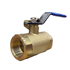 1&quot; FPT Hex Brass Ball Valve  600 PSI CWP W/Pad Locking 