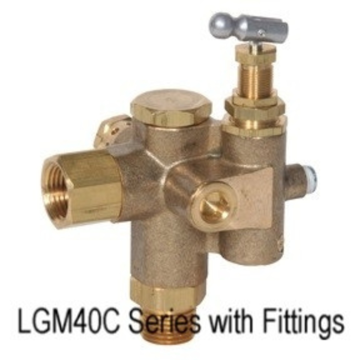 Unloader Valve 90D 1/2  Compression x 1/2 MPT 95-115