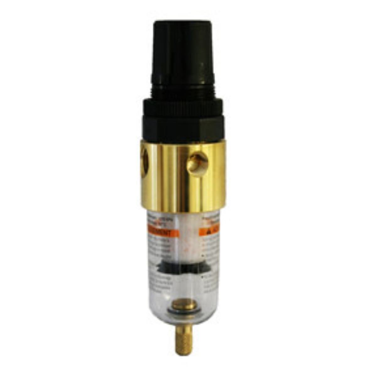 1/4 16 SCFM Filter Rel.  Regulator 5M Element Poly Bowl 