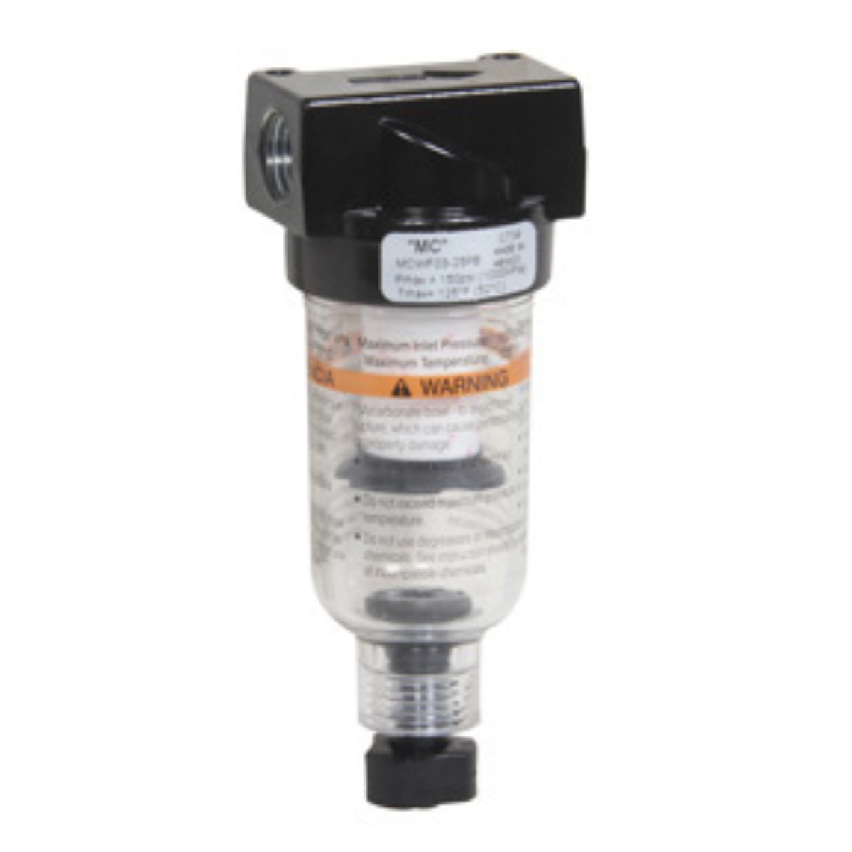 1/8 22 SCFM Particulate Filter  5M Poly Bowl