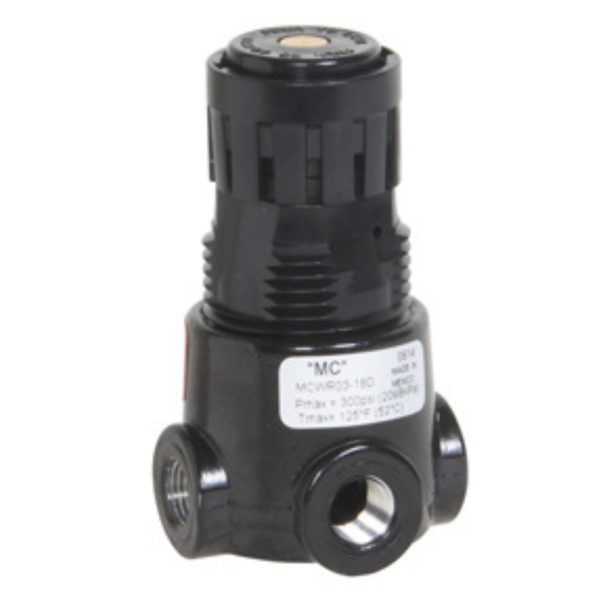 1/8 13 SCFM Relieving  Regulator 2-125 PSI