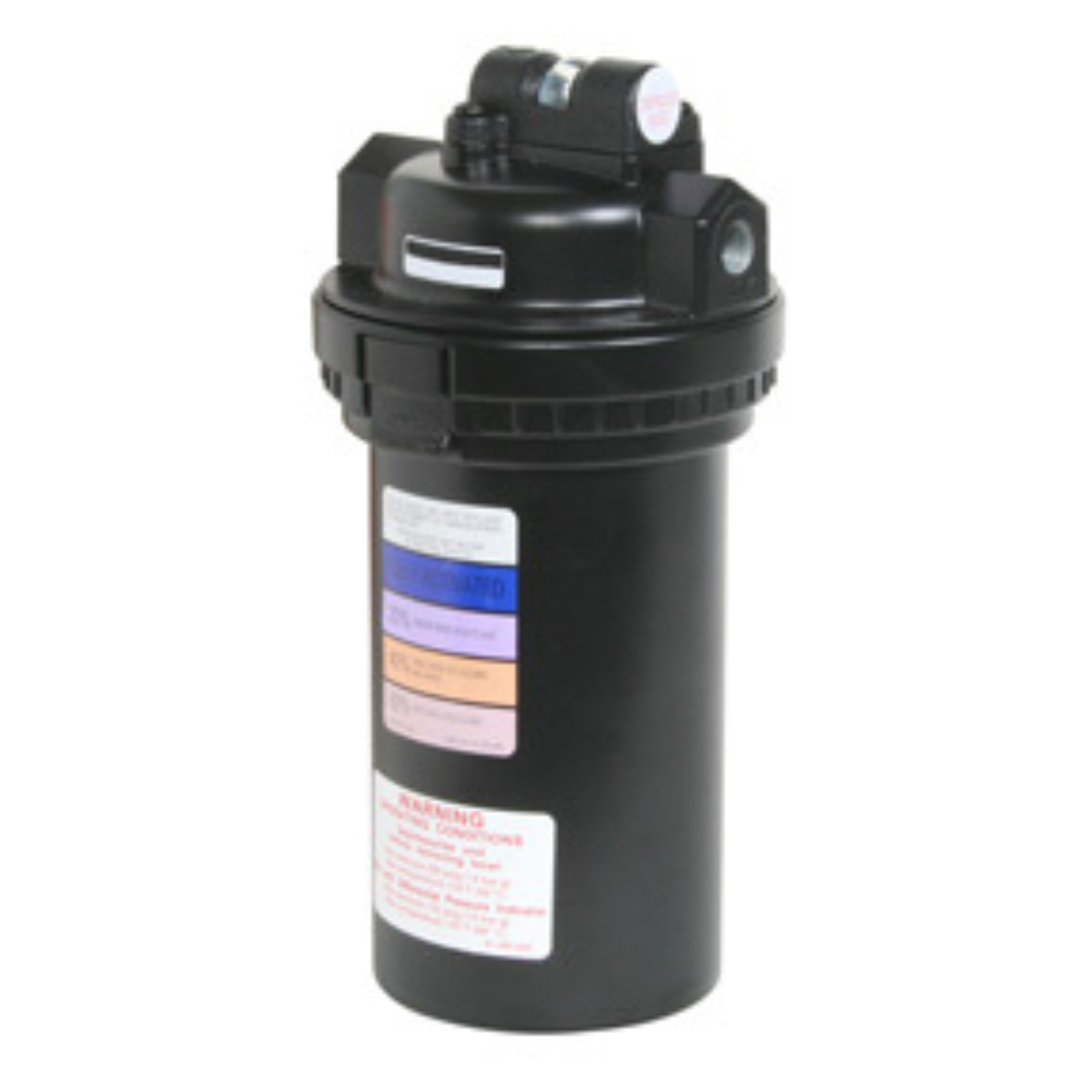 1/4 Desiccant Dryer 10 SCFM Metal Bowl