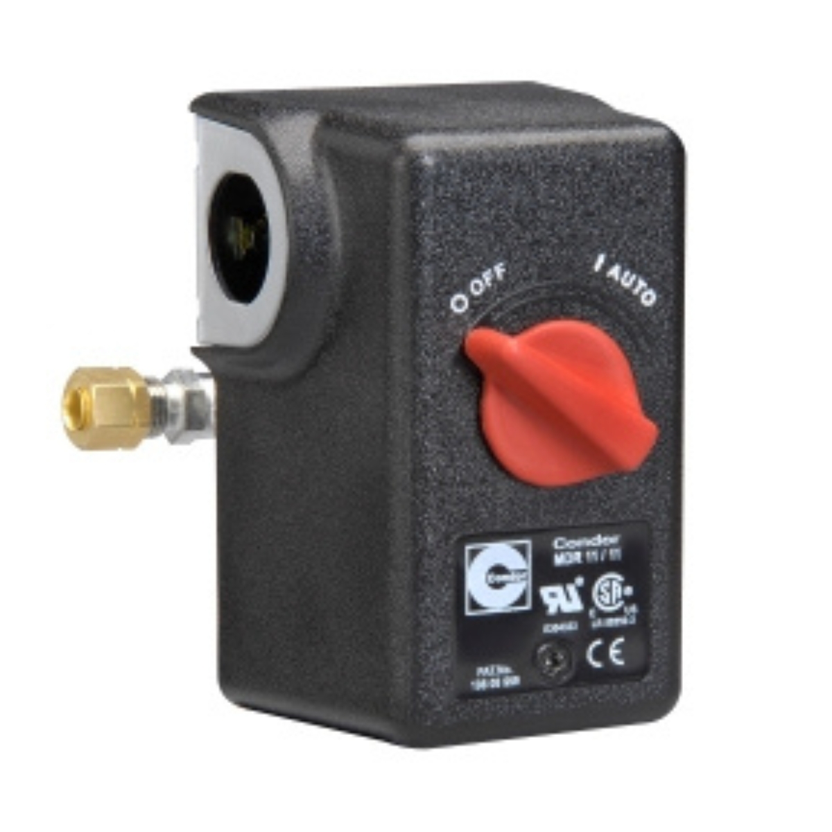 Pressure Switch w/Unloader Auto-Off 95-125 PSI 1/4 FPT 