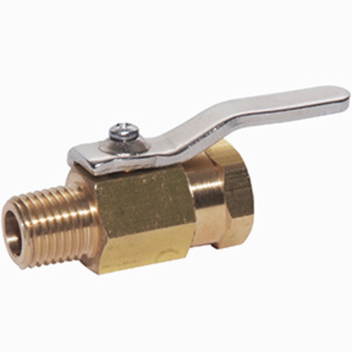 Mini Brass Ball Valve        1/8 MPT x FPT  600 PSI CWP