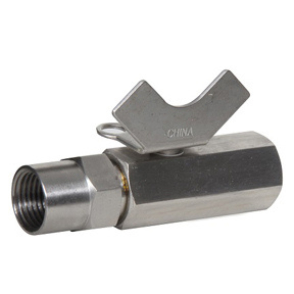 1/4 FPT 316SS Ball Valve  Locking Handle  1000 PSI CWP