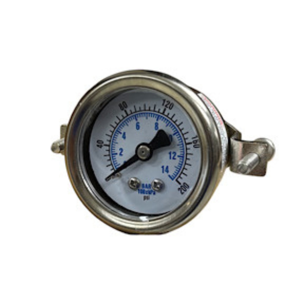 2" Dry Pressure Gauge       0-160 PSI 304SS Case 