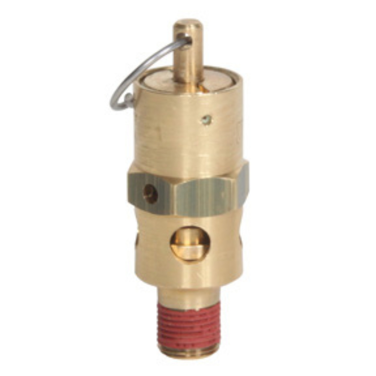 1/8 ASME Hard Seat Safety  Valve 100 PSI 89 SCFM