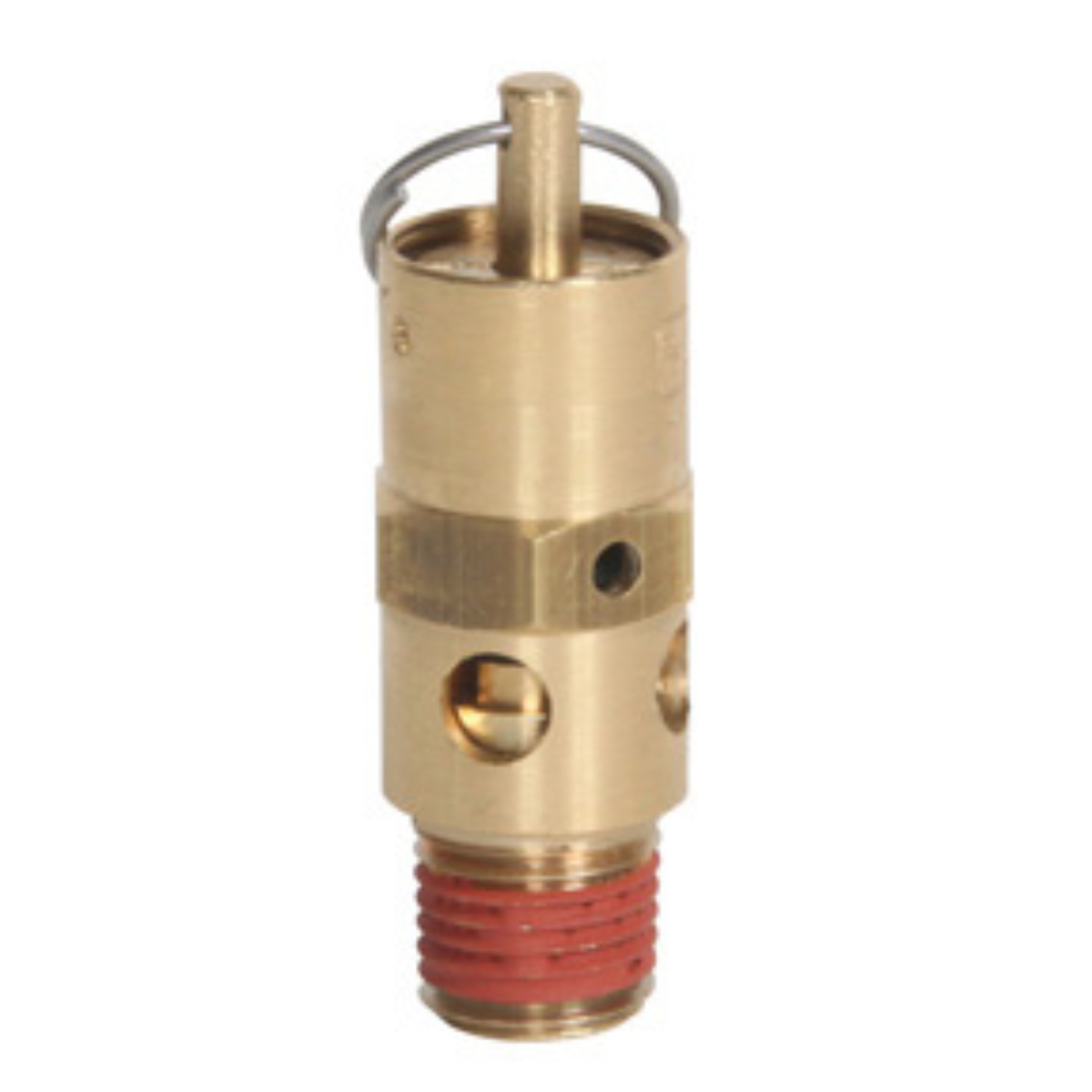 1/4 ASME Hard Seat Safety  Valve 100 PSI 89 SCFM