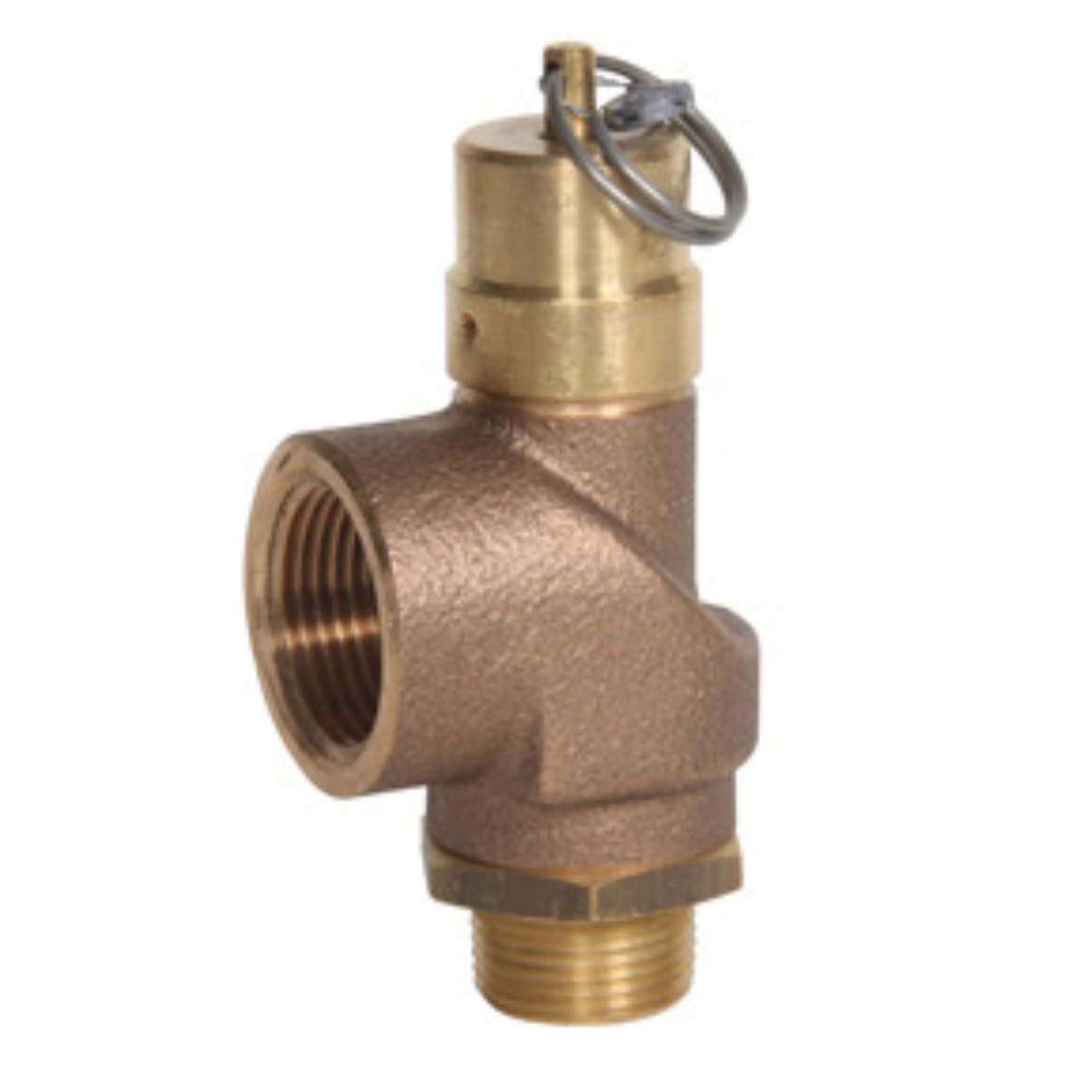 1/2 x 3/4 ASME Soft Seat  Safety Valve 150 PSI 586 SCFM
