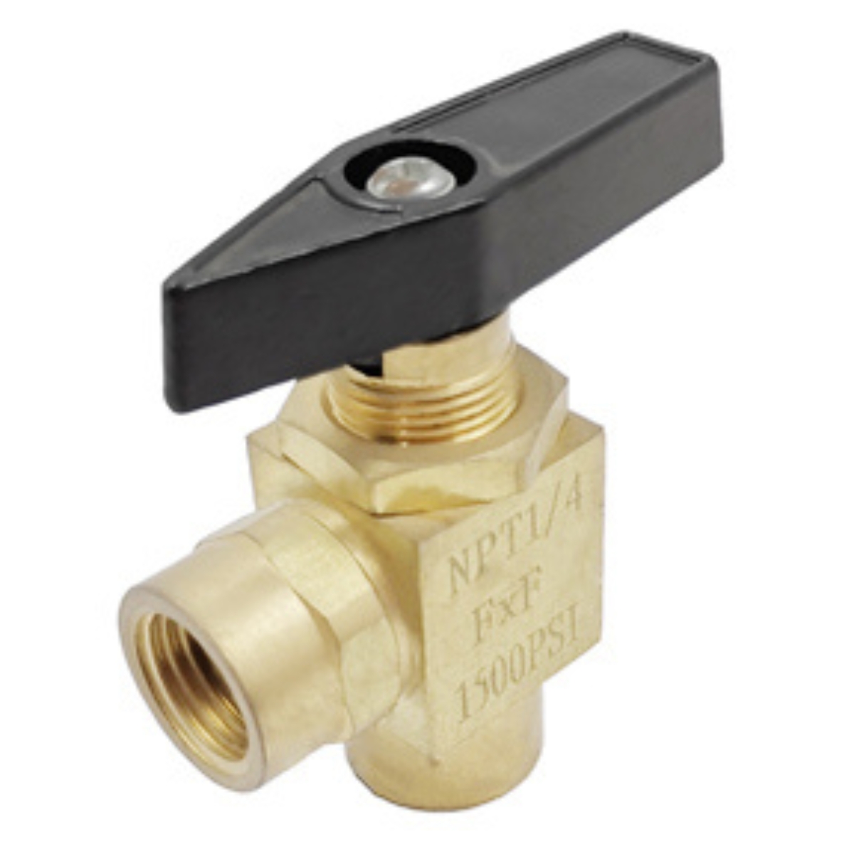 1/4 FPT Angle Mount Ball Valve