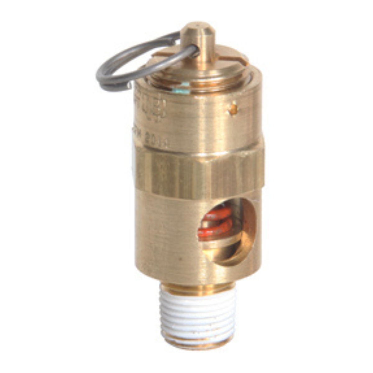 1/8 ASME Soft Seat Safety  Valve 100 PSI 92 SCFM