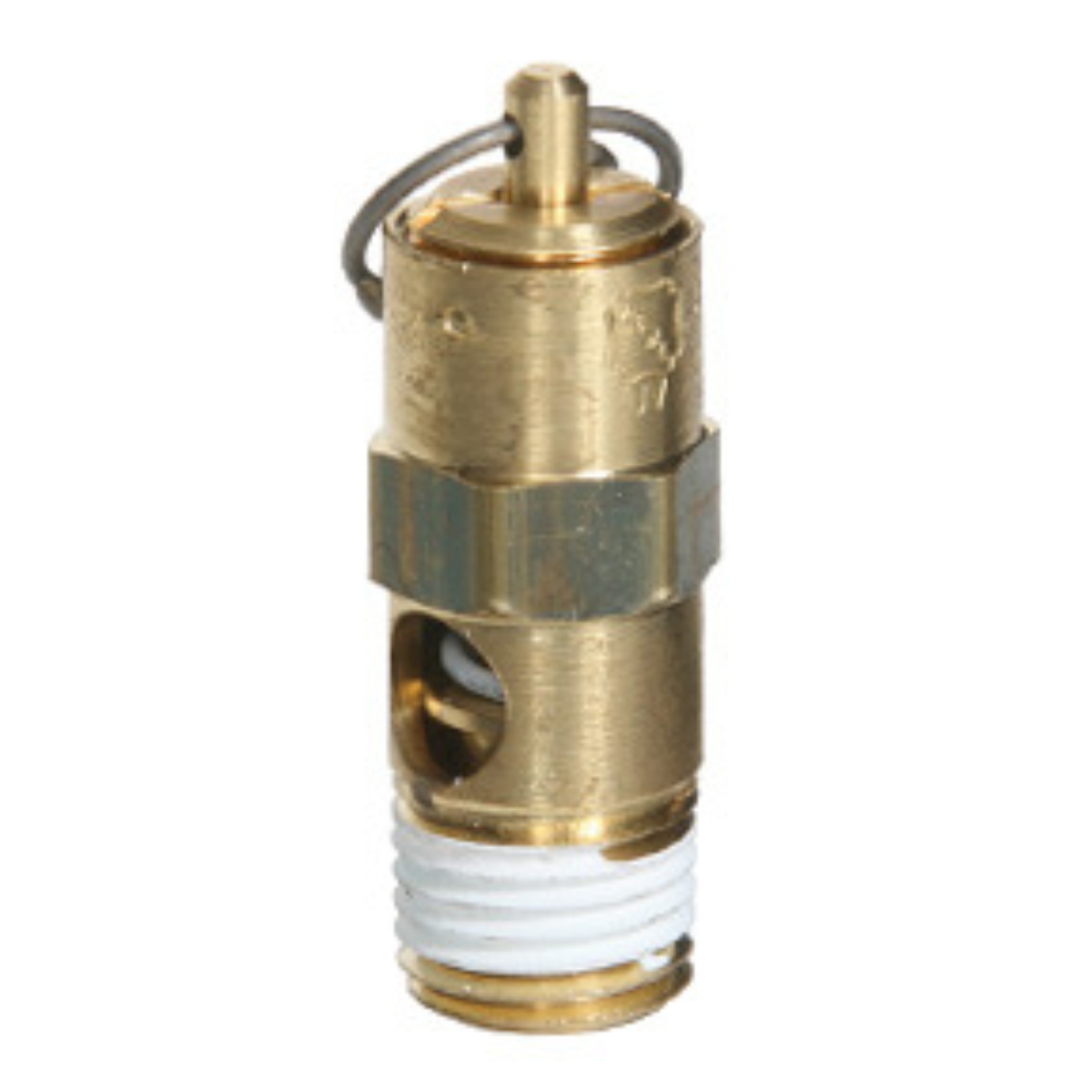 1/4 ASME Soft Seat Safety Valve 100 PSI 51 SCFM