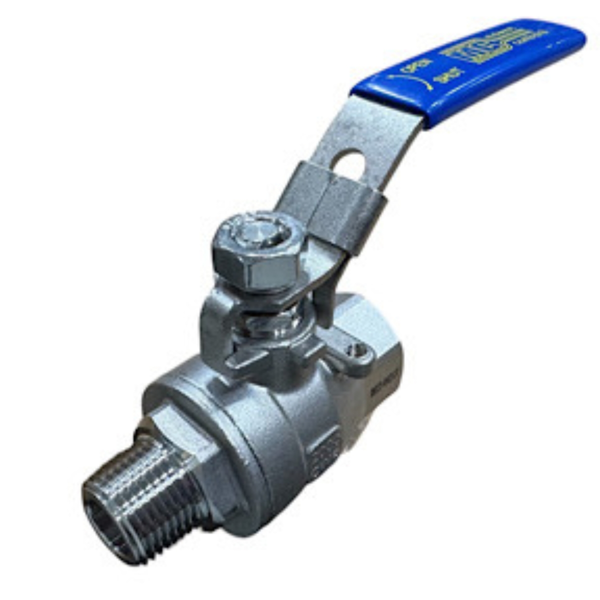 1/2 NPT M X F 316SS Ball Valve  Lock Handle 2000 PSI CWP