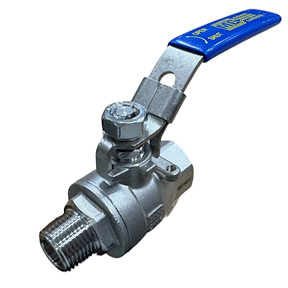 1/2 NPT M X F 316SS Ball Valve  Lock Handle 2000 PSI