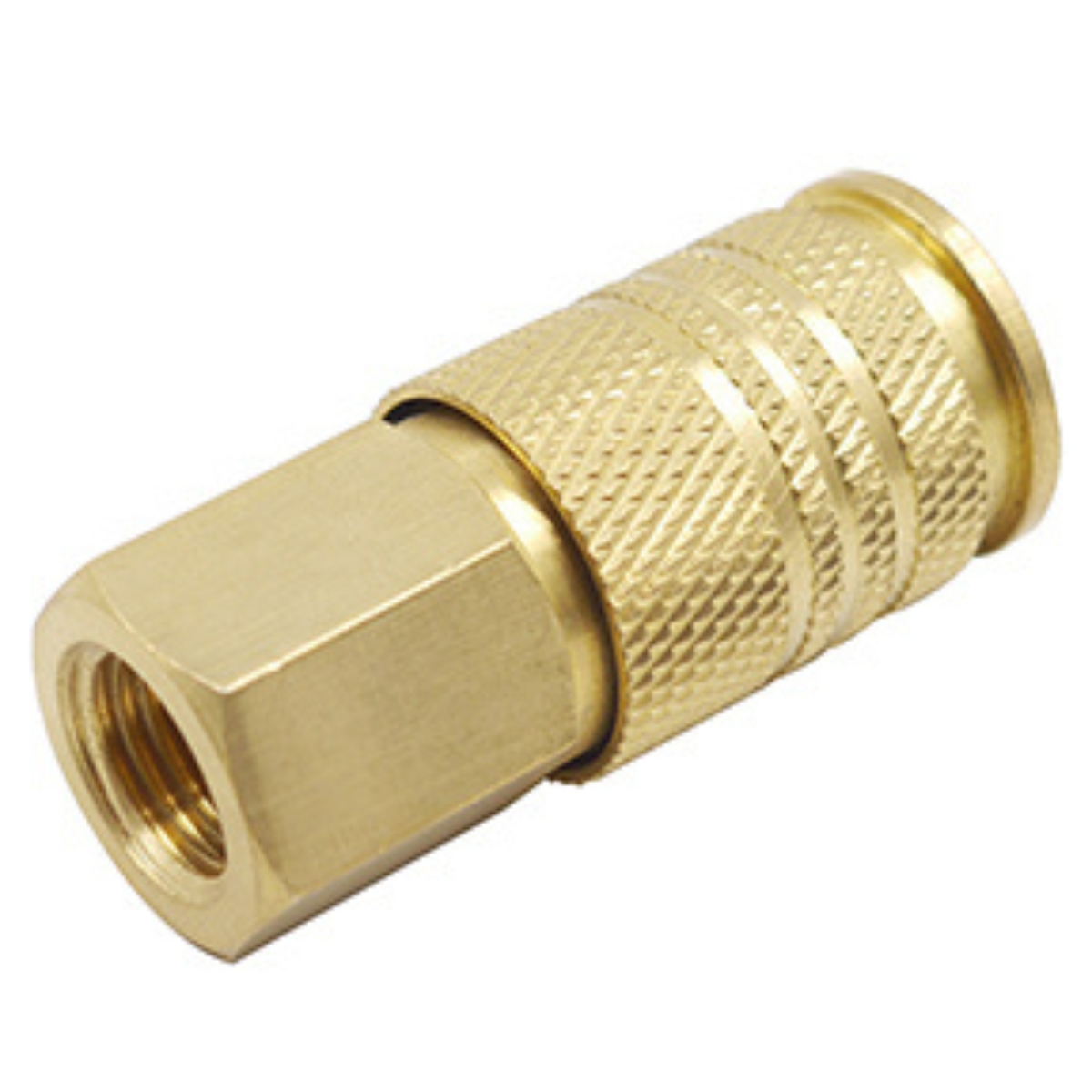 Universal Interchange Coupler  1/4 FPT Brass Body 250 PSI