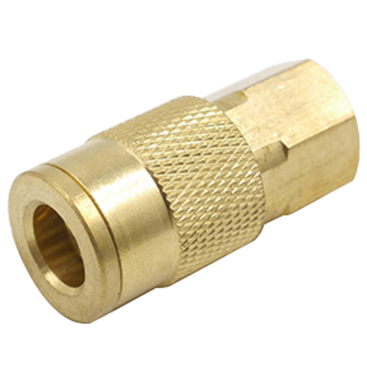 Industrial Interchange Coupler 1/4 FPT Brass Body 300 PSI