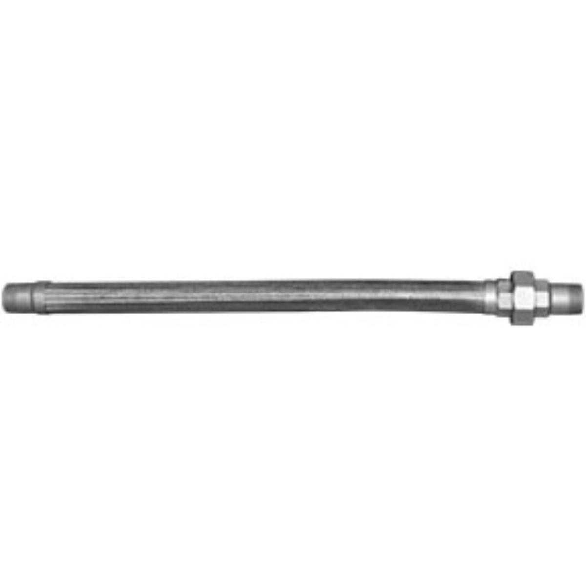 1" x 36" MPT x Male Union High Temp Flex Metal Hose 