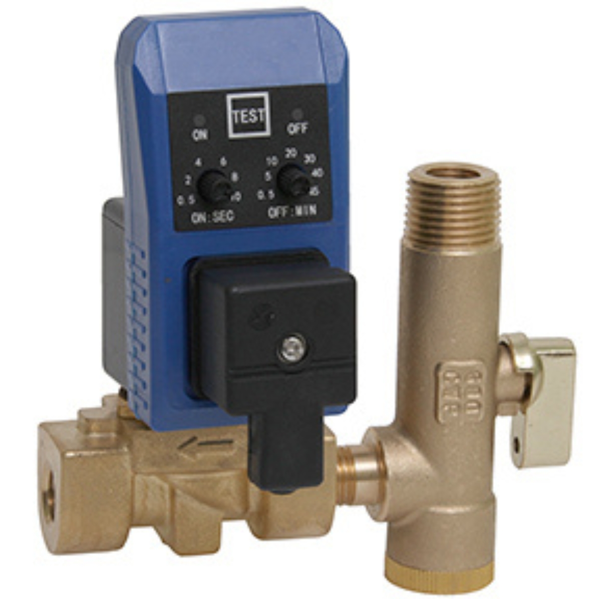 1/4 FPT Timer Drain 230 PSI
10MM Orifice 120V w/BPS