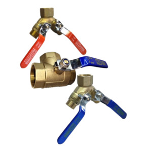 Three Way Brass Ball Valves
