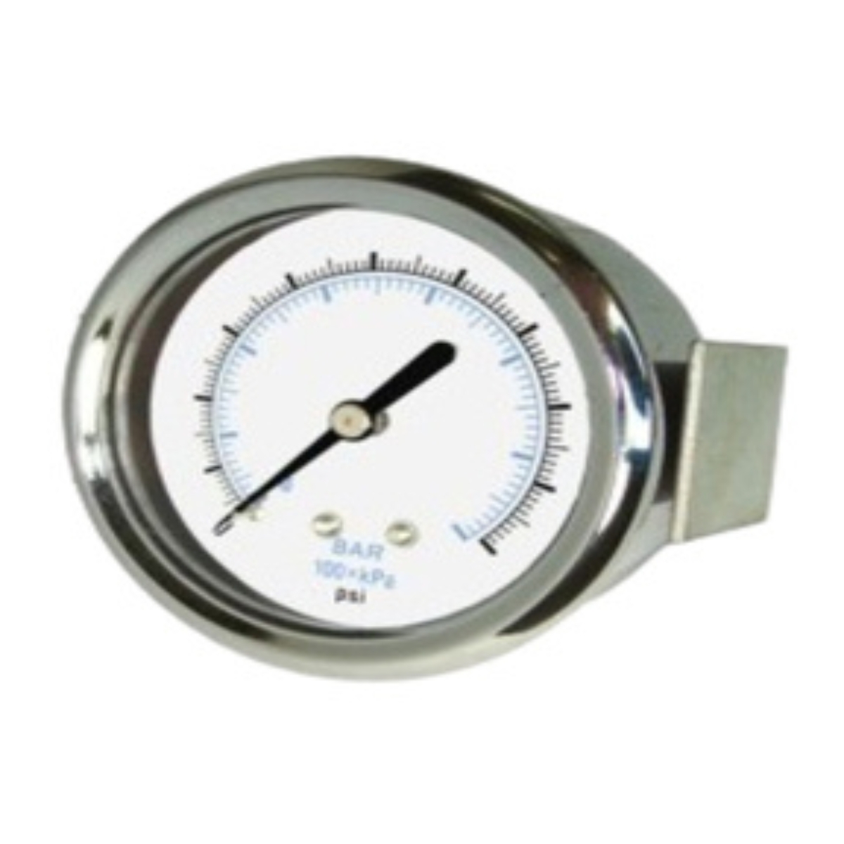 1-1/2 Dry Vacuum Gauge 0-30"  Hg U-Clamp 1/8 NPT