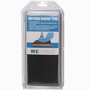 4&quot; x 4&quot; Cork/Rubber Vibration
Pad Package of 4
Packaged for Retail Sale