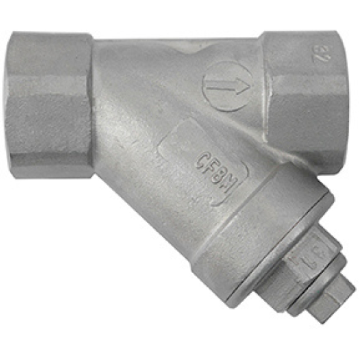 1-1/4 FPT 316SS Y-Strainer      800 PSI CWP